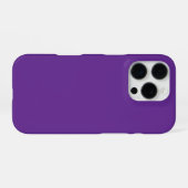 Personalized Purple iPhone Case with Custom Hülle (Rückseite (Horizontal))