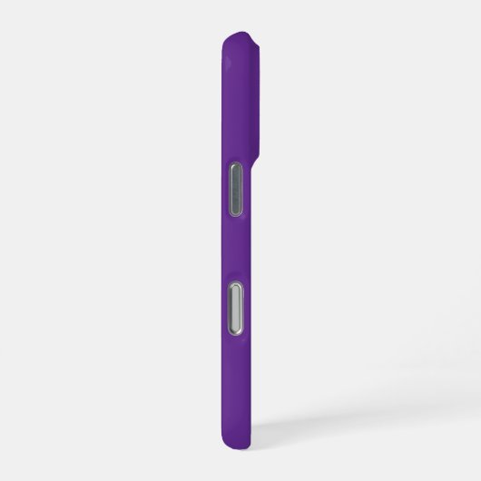 Personalized Purple iPhone Case with Custom Hülle (Rechte Seite)