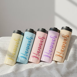 Personalized Purple Tumbler Gift for Bridesmaids Thermosbecher