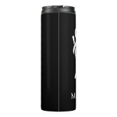 Personalized Queen With Crown Thermosbecher (Rückseite)