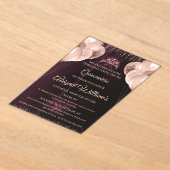 Personalized Quinceañera Invitation | Mis Quince A Acryleinladungen (Ablage )
