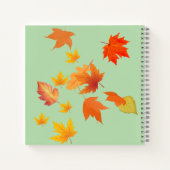 Personalized Raccoon Notebook Notizblock (Rückseite)