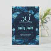 Personalized Ranunculus Inspired 70Th Birthday Einladung (Stehend Vorderseite)