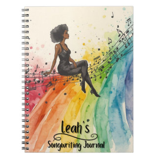 PERSONALIZED Rap Hip Hop Songwriting Journal Notizblock