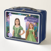 Personalized Rapunzel Lunch Box (Vorderseite)