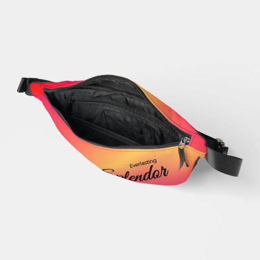 Personalized Raspberry Pineapple Bauchtasche (Offen)