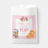 personalized Ready to Pop Tropical Floral Citrus Geschenktütchen (Vorderseite)