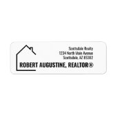 Personalized Realtor Return Address Label (Vorne)