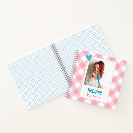 Personalized Recipe Notebook Notizblock (Innenseite)