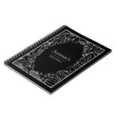 Personalized Recipes Vegetables Illustration Notizblock (Linke Seite)