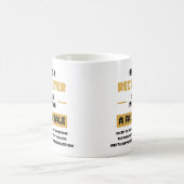 Personalized Recruiter-Kaffeetasse – Lustiges Gesc Kaffeetasse (Mittel)