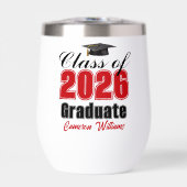 Personalized Red Class of 2026 Graduation (Vorderseite)