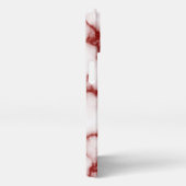 Personalized red marbled - iPhone hülle (Rechte Seite)