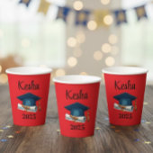 Personalized Red Party Glasses & Accessories  Pappbecher