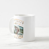 Personalized Retiree Party Favor Retirement Photo  Kaffeetasse (Vorderseite Links)