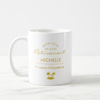Personalized Retirement A Legacy Of Excellence Kaffeetasse