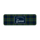 Personalized Retirement Cigar Band Sticker (Vorne)