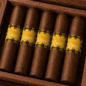 Personalized Retirement Cigar Band Sticker