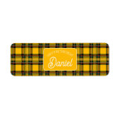 Personalized Retirement Cigar Band Sticker (Vorne)