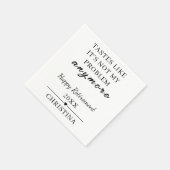 Personalized Retirement Party Decor Retired 2026 Serviette (Ecke)