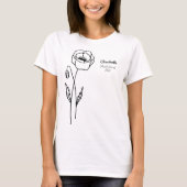 Personalized Retirement Poppy  T-Shirt (Vorderseite)