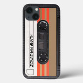 Personalized Retro Casette 80's Case-Mate iPhone Hülle (Rückseite)