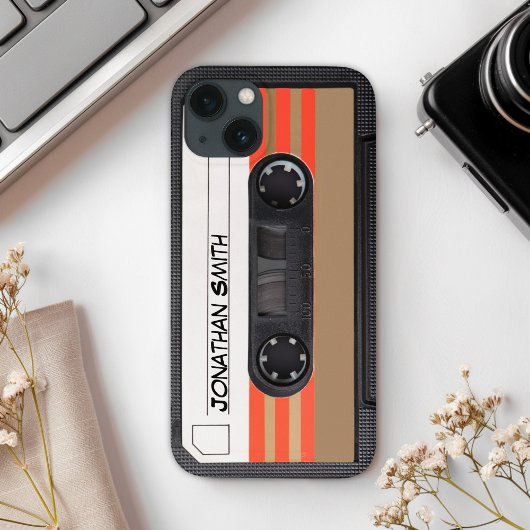 Personalized Retro Casette 80's Case-Mate iPhone Hülle