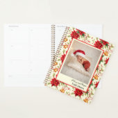 Personalized Retro Christmas Floral Stationery Planer (Anzeige)