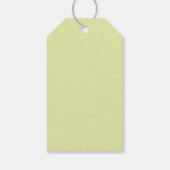 Personalized Retro Easter Bunny Gift Tag Geschenkanhänger (Rückseite)