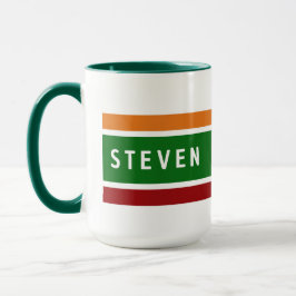 Personalized Retro Gas Station Name Coffee Gift Tasse