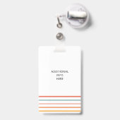 Personalized Retro Social Worker Ausweis (Rückseite mit Ausziehbar)