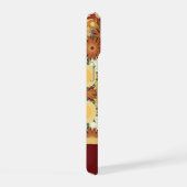 Personalized Retro Warm Floral Pattern Phone Case iPhone 15 Hülle (Rechte Seite)