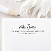 Personalized Return Address Labels (Insitu)