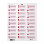 Personalized Return Address Mail Label (Vorne)
