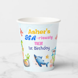 Personalized Reusable Ocean Protector Under Sea Pappbecher
