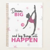 Personalized Rhythmic Gymnast Dream Big Planner wi Planer (Vorderseite)