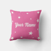 Personalized Rhythmic Gymnast "Dream Big" Throw Pi Kissen (Rückseite)