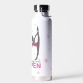 Personalized Rhythmic Gymnast Dream Big Water Bott Trinkflasche (Links)
