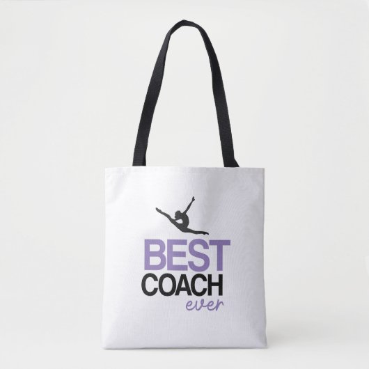 Personalized Rhythmic Gymnastics Coach Tote Bag Tasche (Vorderseite)