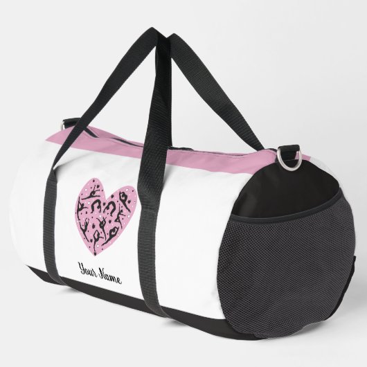 Personalized Rhythmic Gymnastics Duffle Bag (Rechte Ecke)