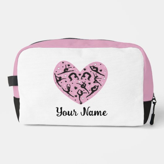 Personalized Rhythmic Gymnastics Makeup & Accessor Waschbeutel (Vorderseite)