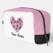 Personalized Rhythmic Gymnastics Makeup & Accessor Waschbeutel (Rechte Ecke)