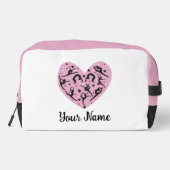 Personalized Rhythmic Gymnastics Makeup & Accessor Waschbeutel (Rückseite)