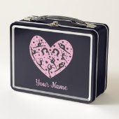 Personalized Rhythmic Gymnastics Metal Lunch Box (Vorderseite)