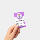 Personalized RN Nurse Identification Badge Ausweis (Handheld)