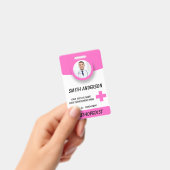 Personalized RN Nurse Identification Badge Ausweis (Handheld)