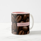 Personalized Roasted Coffee Beans  Zweifarbige Tasse (VorderseiteRechts)