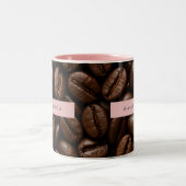 Personalized Roasted Coffee Beans  Zweifarbige Tasse (Mittel)