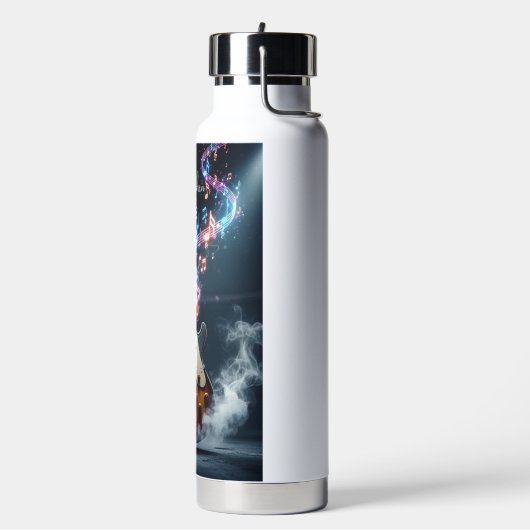 Personalized Rock n Roll - Featured Shred guitar Trinkflasche (Links)