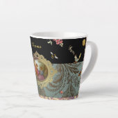 Personalized Rococo Latte Mug Milchtasse (Rechte Ecke)